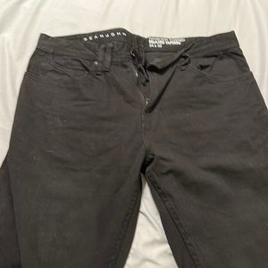 Men’s black jeans